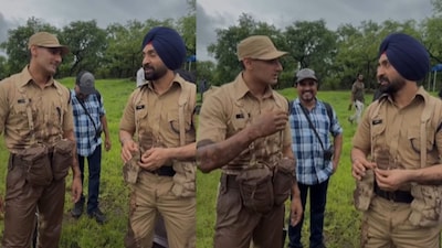 Ahan Shetty plays an Indian Navy officer in Border 2. (Photo Credit: Instagram)