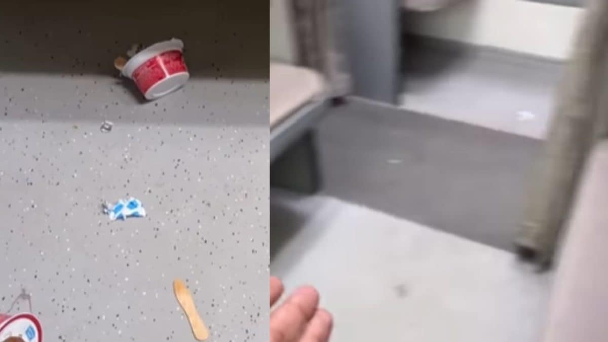 Vande Bharat Sleeper 1st Ride Review: Trash On Floors, Flight-Like Food Card — ‘Train Is World Class But People Aren’t’