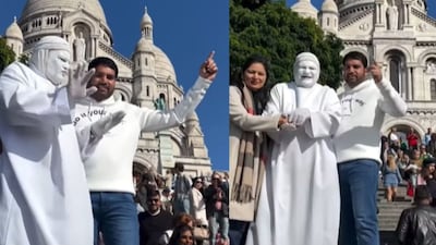 The clip is from the Montmartre area in Paris. (Photo Credit: Instagram)