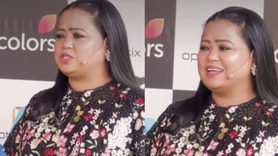 Bharti Singh was spotted on the sets of Laughter Chefs 3. (Photo Credit: Instagram)