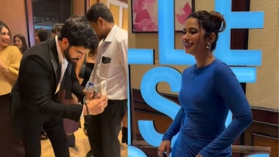 Kunickaa, Ayaan and Nagma later posed for the paparazzi. (Photo Credit: Instagram)