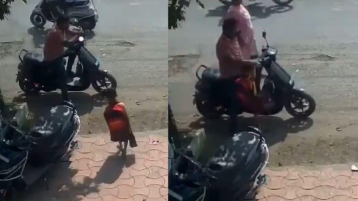 Pune Man, Daughter Escape Fire in Ola Scooter