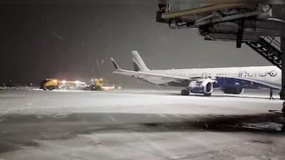 Snowfall disrupts flight ops at Srinagar Airport | File Image