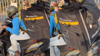 One user joked, “Even the Goddess is using Rapido.” (Photo Credit: Instagram)