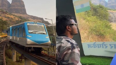 The Malanggad funicular railway spans a total length of 1.2 kilometres. (Photo Credit: Instagram)