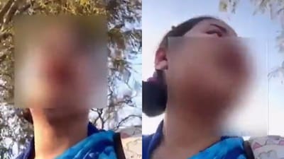 The woman shared a video of the incident, which has since circulated on social media. (X)