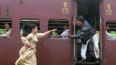 A fake train setup is available inside Ramoji Film City in Hyderabad. (Photo Credit: Instagram)