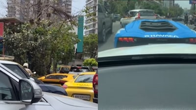 Luxury supercars steal the spotlight. (Photo Credit: Instagram)