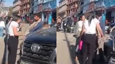 The video shows Sweety Boora slapping the taxi driver. (Photo Credit: X)