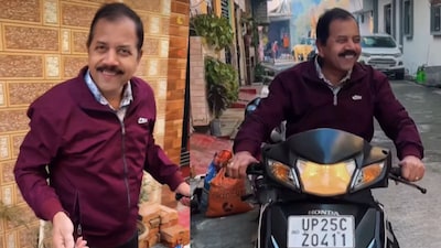 The father's reaction to the gift stole hearts online. (Photo Credit: Instagram)