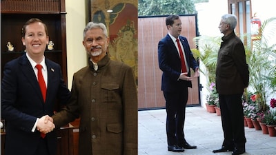 S. Jaishankar on Thursday met US Ambassador to India Sergio Gor. (X)