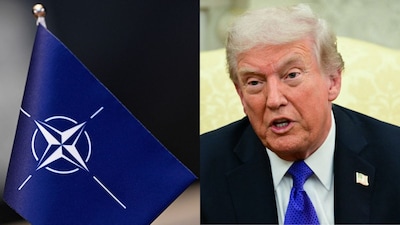 US President Donald Trump's imposition of a 10% tariff on eight European countries for opposing his plans to control Greenland has created unprecedented tension within the military alliance of NATO. (Image: AFP/File)