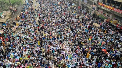 The 'Biswa Ijtema', an annual gathering of Muslims, was held in West Bengal primarily because the traditional main event in Bangladesh was suspended due to political instability, election-related restrictions, and factional clashes. (Image: AFP/File)