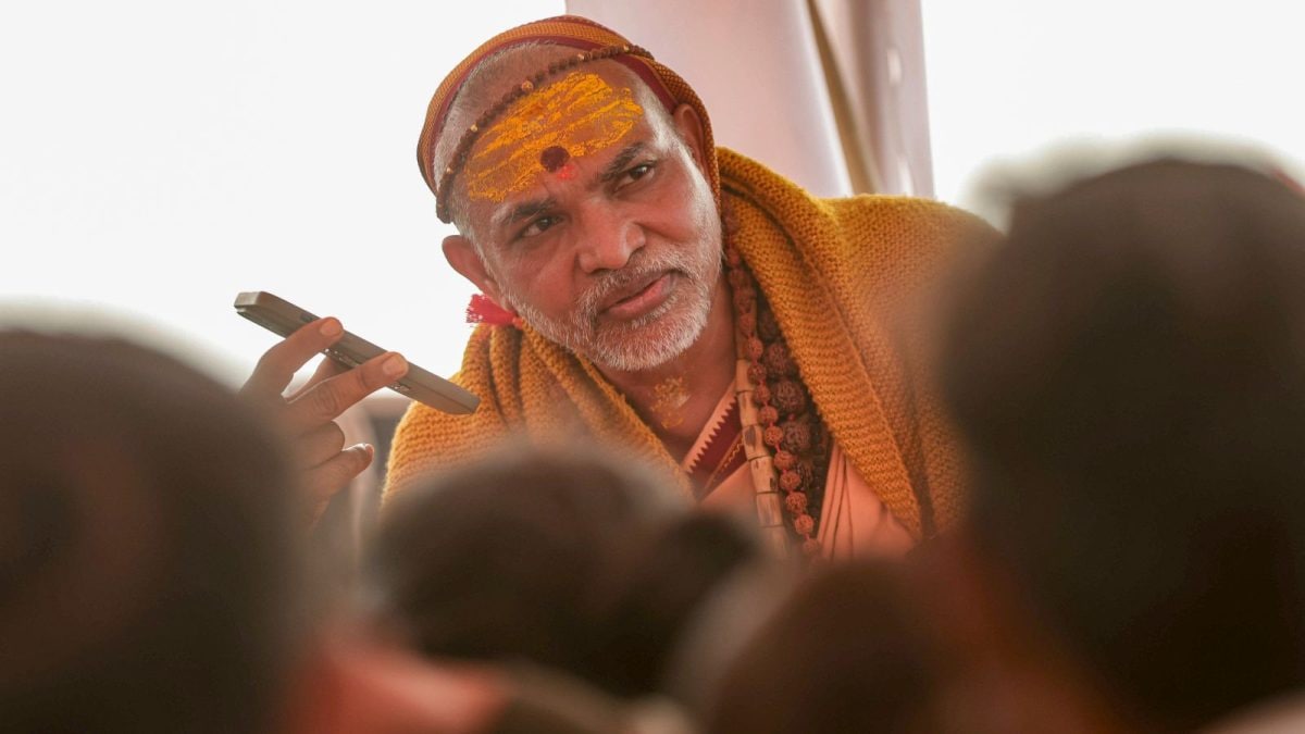 ‘Leaving Without Holy Dip’: Shankaracharya Leaves Magh Mela Amid Stand-off With UP Govt