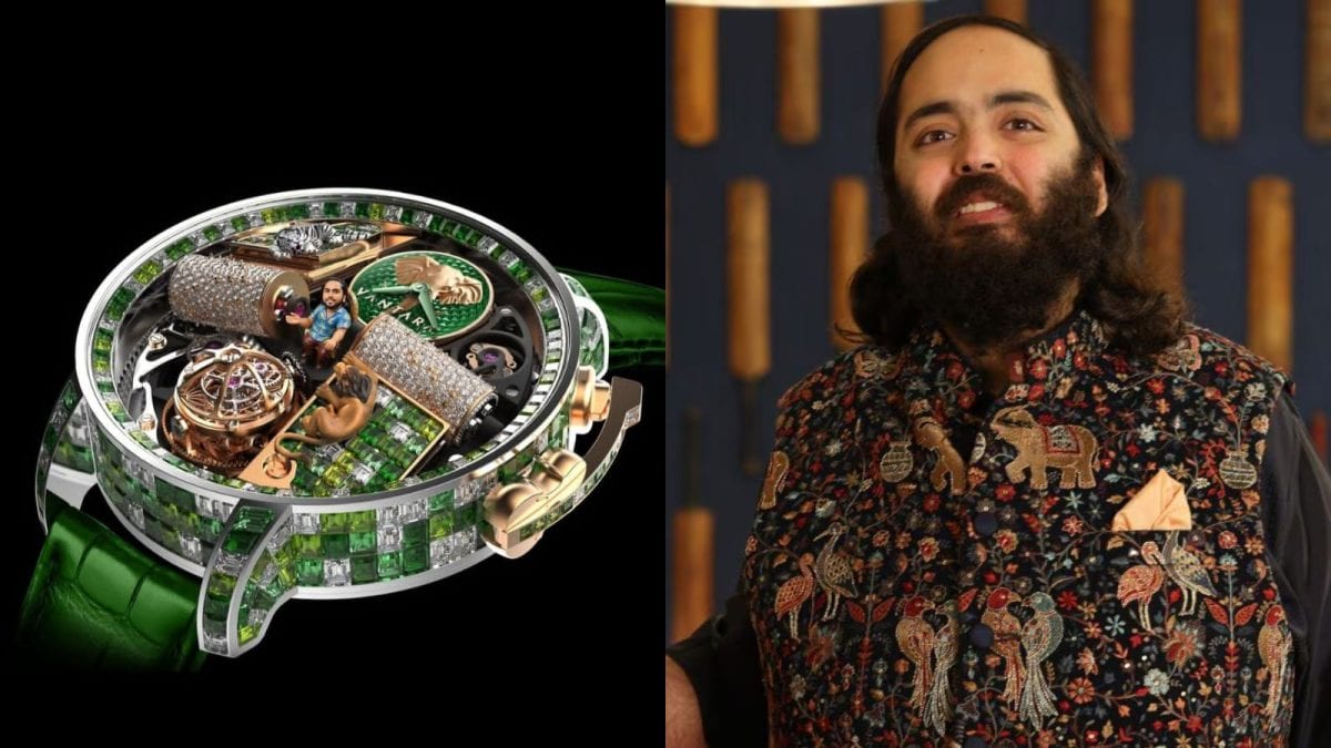 Priced At .5 Million, This Vantara Tribute Watch Has A Miniature Anant Ambani In Its Dial | India News