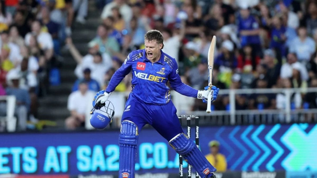 Ryan Rickelton's Brilliance Powers MI Cape Town Past Joburg Super Kings ...