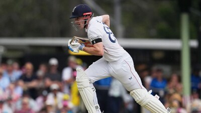 Harry Brook is unbeaten on 78 at the end of Day 1 of the Sydney Test (Picture credit: AP)