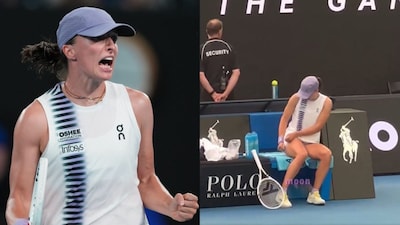 Iga Swiatek will take on Marie Bouzková in the second round of Australian Open (Picture credit: AP/Screengrab from X)