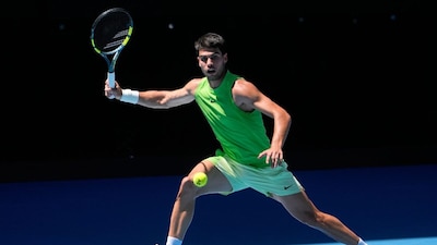 Carlos Alcaraz. (Picture credit: AP)