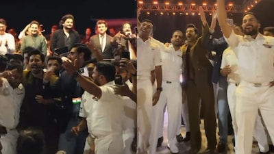 Border 2: Varun Dhawan, Ahan Shetty Dance With Indian Navy Officers On Song ‘Ghar Kab Aaoge’