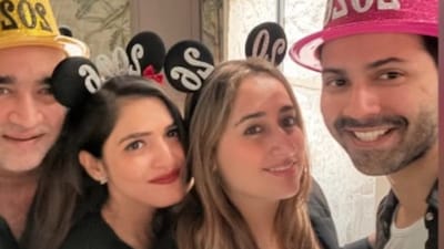 Varun Dhawan's Photo Celebrating New Year With Wife Natasha Dalal And Friends Goes Viral