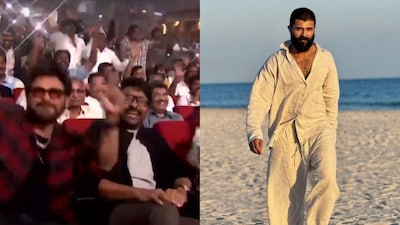Vijay Deverakonda Reacts To Viral Video Dancing Video Of Venkatesh, Chiranjeevi | Watch