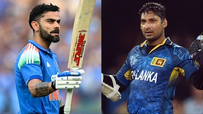 Virat Kohli becomes 2nd highest run getter in international cricket. (Picture Credit: AP)