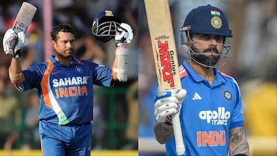 Virat Kohli becomes highest run getter in India-New Zealand ODIs. (Picture Credit: AFP)