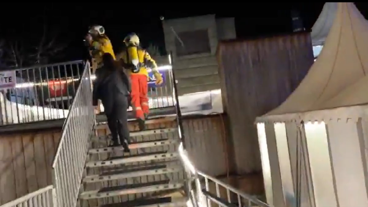 Fire Scare At Davos: Congress Centre Evacuated, White House Official Says Trump Not Affected