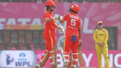 Anushka Sharma shared a hundred-run stand with Ashleigh Gardner (WPL/BCCI)