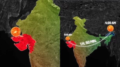 India currently runs on one official clock no matter where you live. (Photo Credit: Instagram)