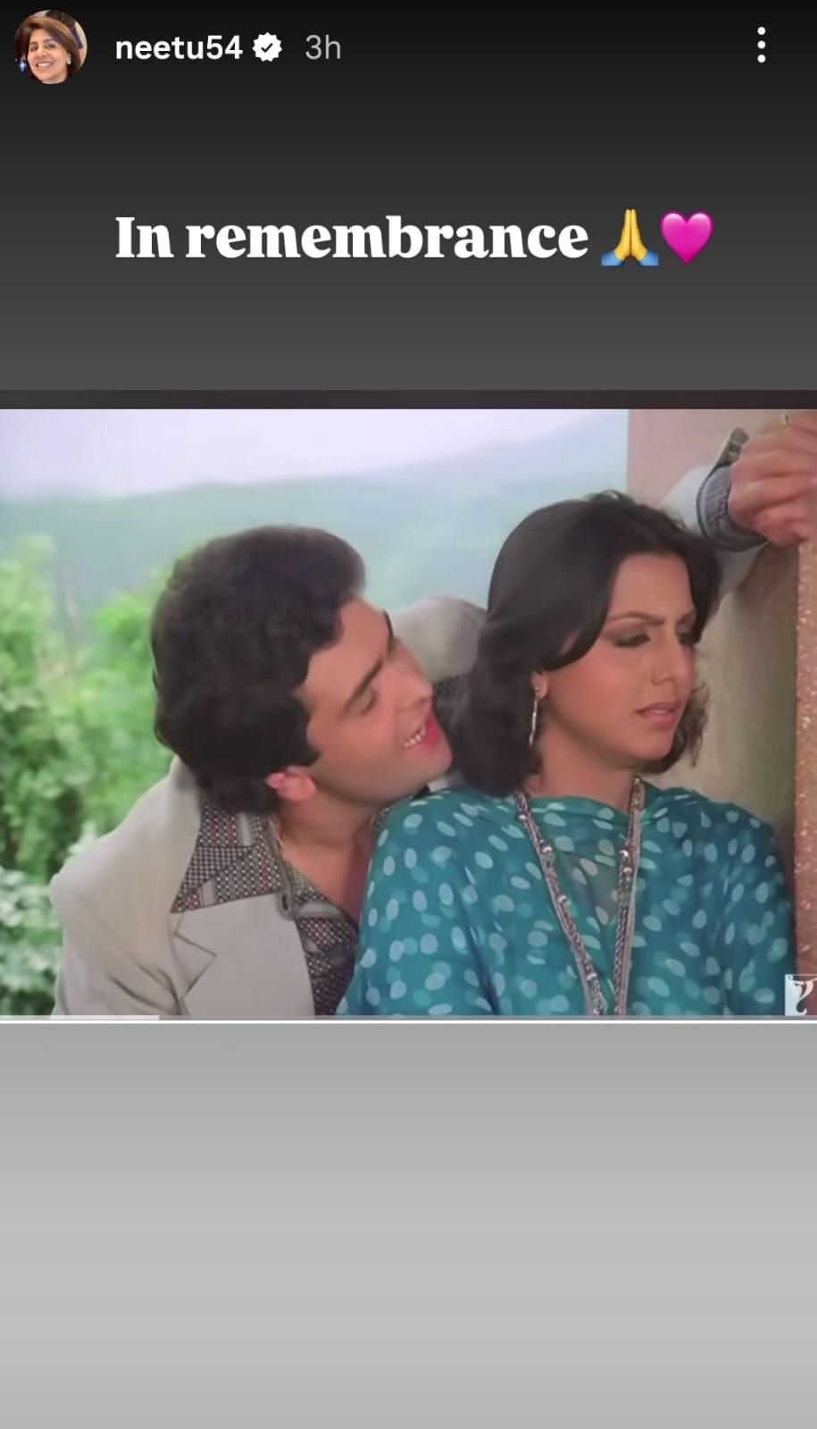 (Screengrab of Neetu Kapoor's Instagram story dated January 22, 2026)