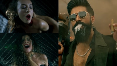 Yash in a still from Toxic: A Fairytale for Grown-Ups teaser.