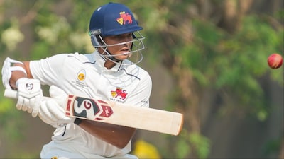 Yashasvi Jaiswal to miss remainder of Ranji Trophy. (Picture Credit: PTI)