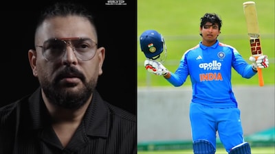 Yuvraj Singh praises Vaibhav Sooryavanshi. (Picture Credit: X/@BCCI)