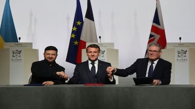 Zelensky, Macron and Starmer Sign Pact on Post-War Multinational Force in Ukraine (Photo: CNN)