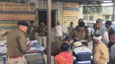 Image from the accident site (Credits: X)