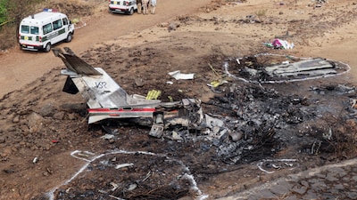 Ajit Pawar was travelling in a Learjet 45. The aircraft has a fuel capacity of 2,722 kg and a range of 1,970 to 2,200 nautical miles. (PTI/File)