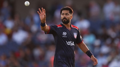 Ali Khan (in picture) had claimed four Pakistani-origin players have been refused visas. (AFP Photo)