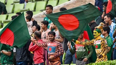 Bangladesh cricket team may not feature at the upcoming T20 World Cup. (AFP Photo)