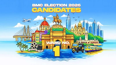 Ward No. 1 (R/North) in the 2026 BMC election. (Image: News18 Elections)