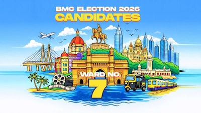 Ward No. 7 (R/North) in the 2026 BMC election. (Image: News18 Elections)