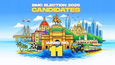 Ward No. 11 (R/Central) in the 2026 BMC election. (Image: News18 Elections)