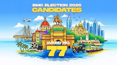 Ward No. 77 (K/East) in the 2026 BMC election. (Image: News18 Elections)