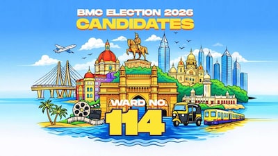 Ward No. 114 (S Ward) in the 2026 BMC election. (Image: News18 Elections)