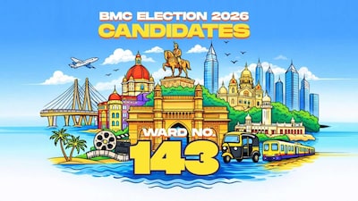Ward No. 143 (M/East) in the 2026 BMC election. (Image: News18 Elections)
