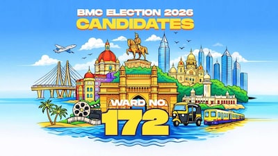 Ward No. 172 (F/North) in the 2026 BMC election. (Image: News18 Elections)
