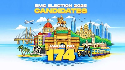 Ward No. 174 (F/North) in the 2026 BMC election. (Image: News18 Elections)