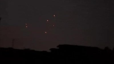 Flying objects were detected at multiple locations close to the LoC and IB. 