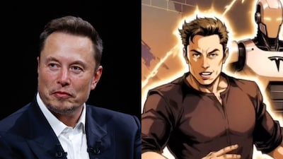 Elon Musk responded to his anime avatar created by another X user. (Reuters)